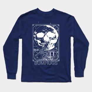 Hard Drive Skull Long Sleeve T-Shirt
